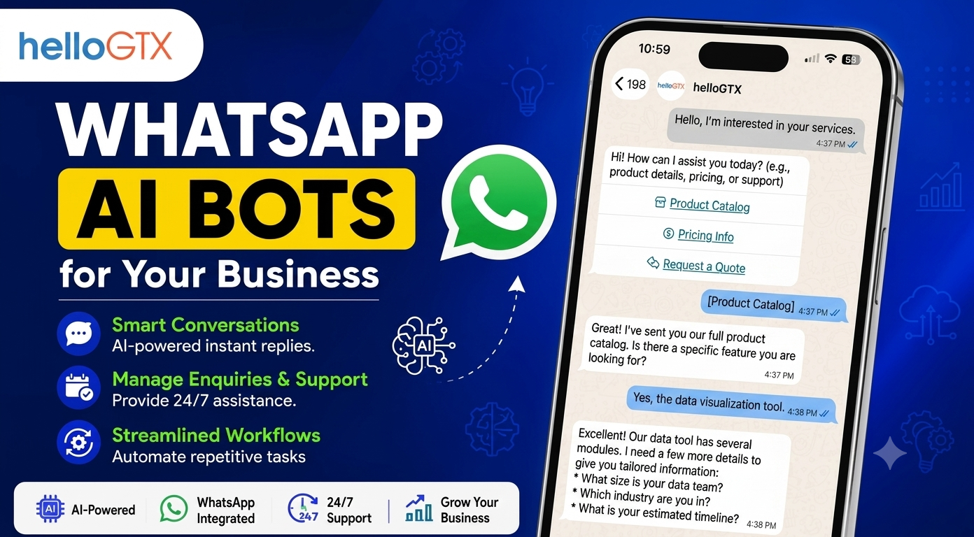 helloGTX WhatsApp API walkthrough preview